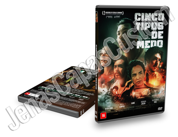 Capa DVD Cinco Tipos De Medo