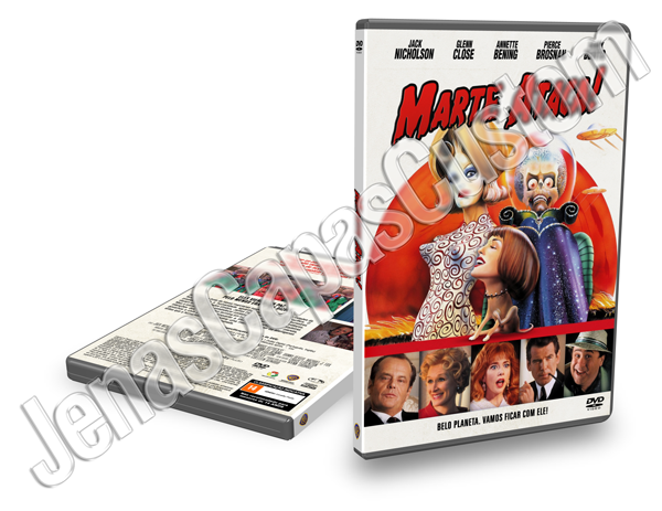 Capa DVD Marte Ataca!