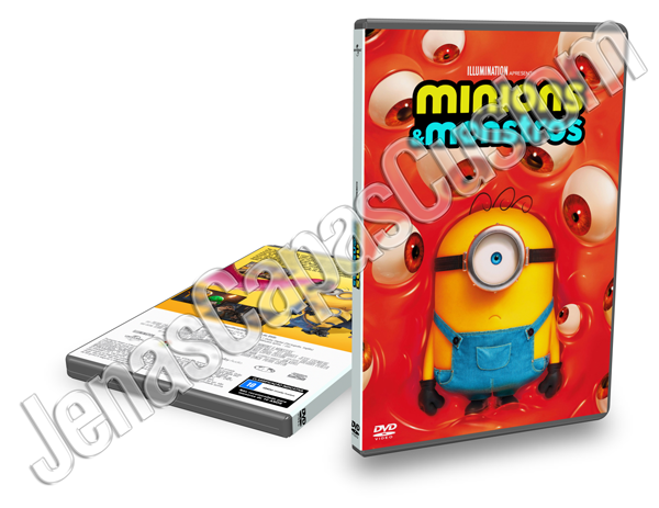 Capa DVD Minions E Monstros