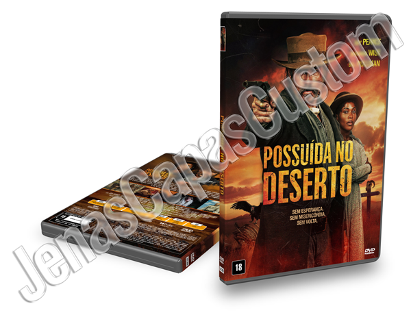 Capa DVD Possuída No Deserto