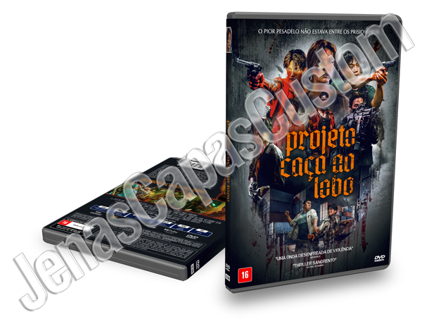 Capa DVD Projeto Caça Ao Lobo