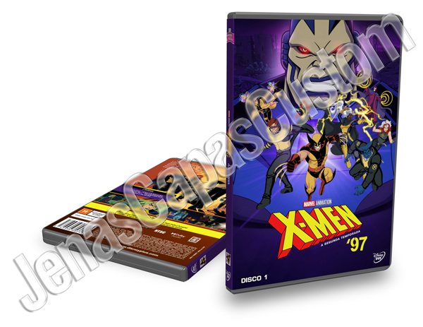 Capa DVD X-men 97 - 2ª Temporada