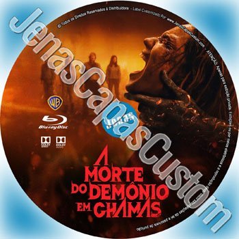 Label Blu-ray A Morte Do Demônio - Em Chamas