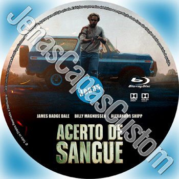 Label Blu-ray Acerto De Sangue