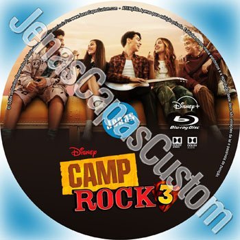 Label Blu-ray Camp Rock 3