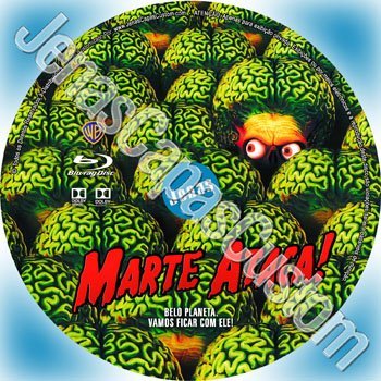 Label Blu-ray Marte Ataca!
