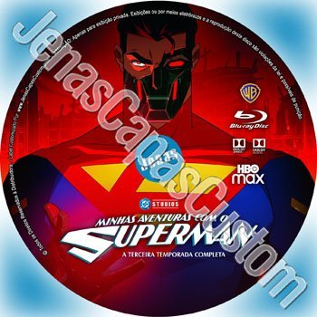 Label Blu-ray Minhas Aventuras Com O Superman - 3ª Temporada
