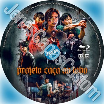 Label Blu-ray Projeto Caça Ao Lobo