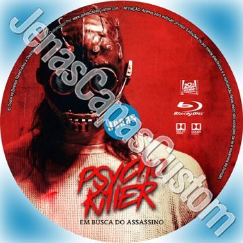 Label Blu-ray Psycho Killer - Em Busca Do Assassino