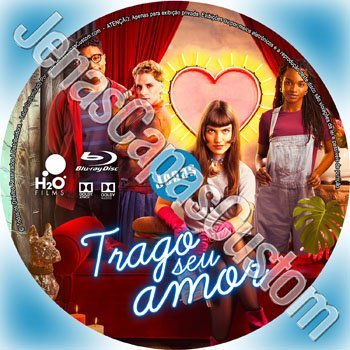 Label Blu-ray Trago Seu Amor