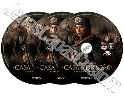 Label DVD A Casa Do Dragão - 3ª Temporada
