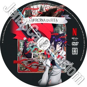 Label DVD A Heroína Da Fita