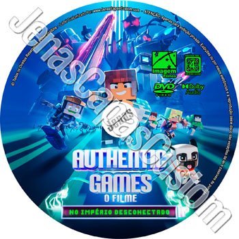 Label DVD Authentic Games - O Filme - No Império Desconectado