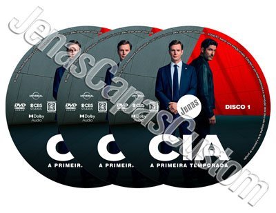 Label DVD CIA - 1ª Temporada