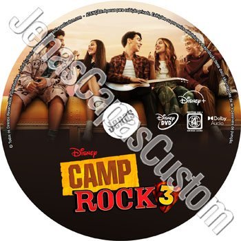 Label DVD Camp Rock 3