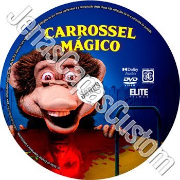 Label DVD Carrossel Mágico