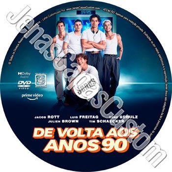 Label DVD De Volta Aos Anos 90