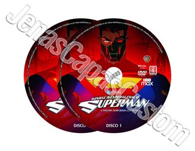 Label DVD Minhas Aventuras Com O Superman - 3ª Temporada