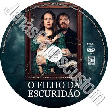 Label DVD O Filho Da Escuridão