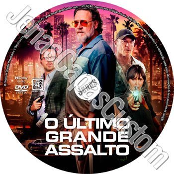 Label DVD O Último Grande Assalto