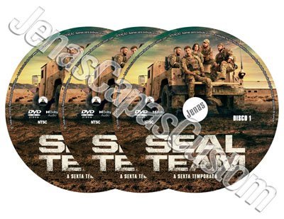 Label DVD Seal Team - 6 Temporada