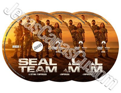 Label DVD Seal Team - 7ª Temporada