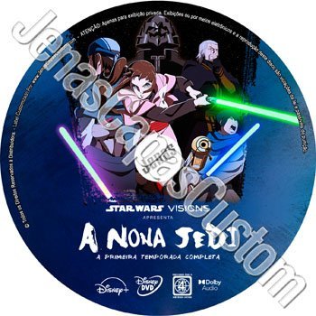 Label DVD Star Wars - Visions Apresenta - A Nona Jedi - 1ª Temporada