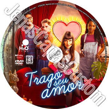 Label DVD Trago Seu Amor