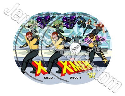 Label DVD X-men 97 - 2ª Temporada