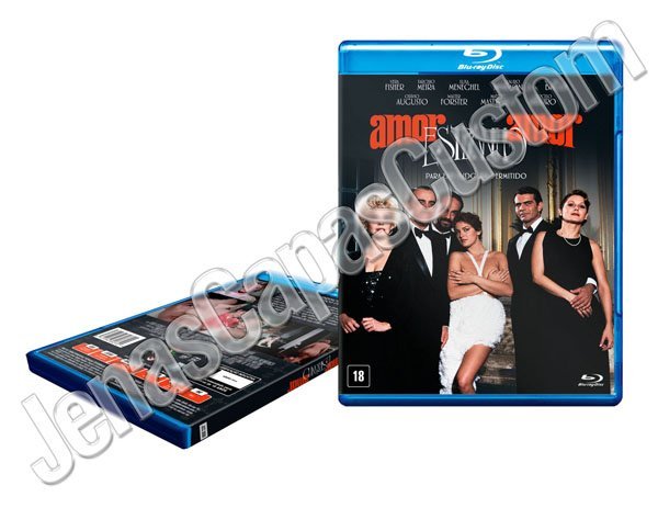 Capa Blu-ray Amor Estranho Amor