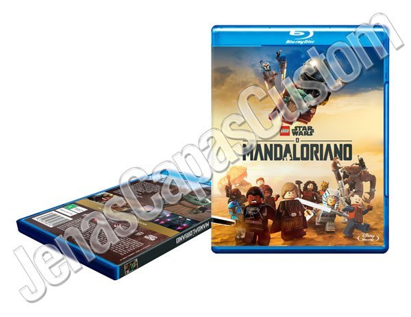 Capa Blu-ray Lego Star Wars - O Mandaloriano