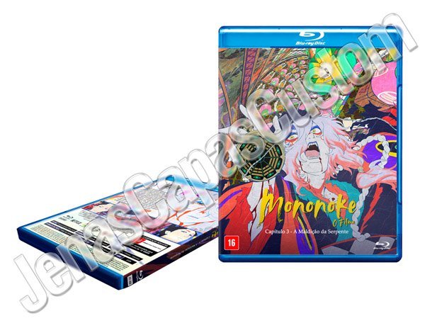 Capa Blu-ray Mononoke - O Filme Capítulo 3 - A Maldição Da Serpente