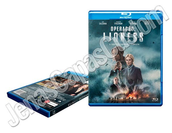 Capa Blu-ray Operação Lioness - 3ª Temporada