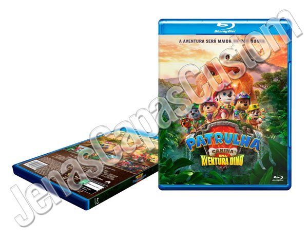 Capa Blu-ray Patrulha Canina - Uma Aventura Dino