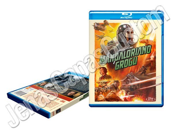 Capa Blu-ray Star Wars - O Mandaloriano E Grogu