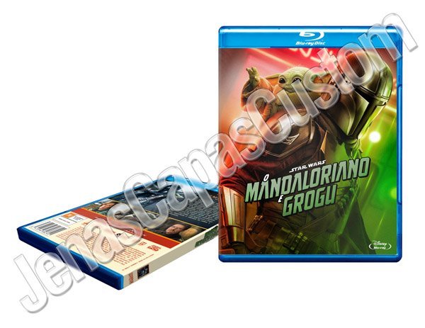 Capa Blu-ray Star Wars - O Mandaloriano E Grogu