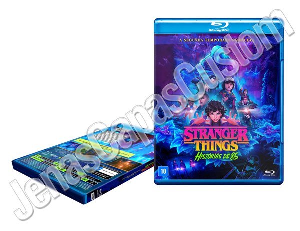 Capa Blu-ray Stranger Things - Histórias De 85 - 2ª Temporada