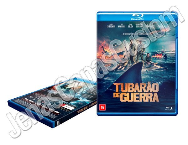 Capa Blu-ray Tubarão De Guerra
