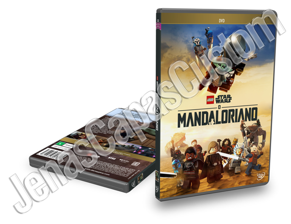Capa DVD Lego Star Wars - O Mandaloriano