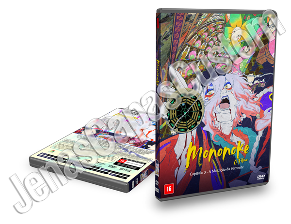 Capa DVD Mononoke - O Filme Capítulo 3 - A Maldição Da Serpente