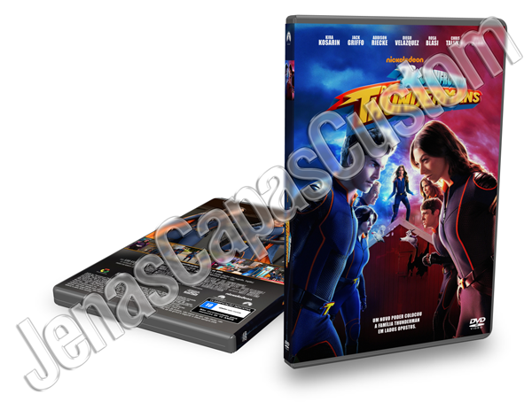 Capa DVD O Confronto Dos Thundermans