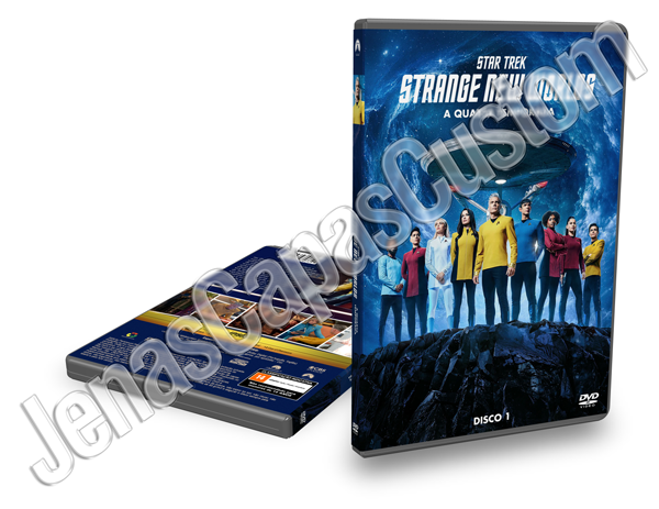 Capa DVD Star Trek - Strange New Worlds - 4ª Temporada