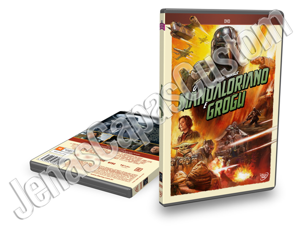 Capa DVD Star Wars - O Mandaloriano E Grogu