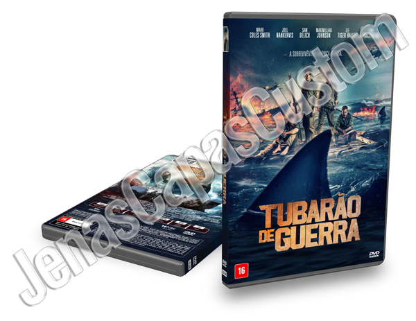 Capa DVD Tubarão De Guerra