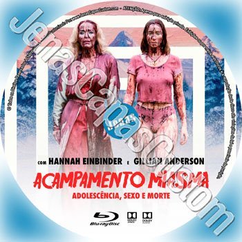 Label Blu-ray Acampamento Miasma - Adolescência, Sexo e Morte