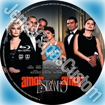 Label Blu-ray Amor Estranho Amor