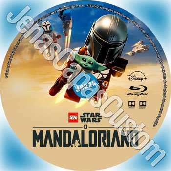 Label Blu-ray Lego Star Wars - O Mandaloriano