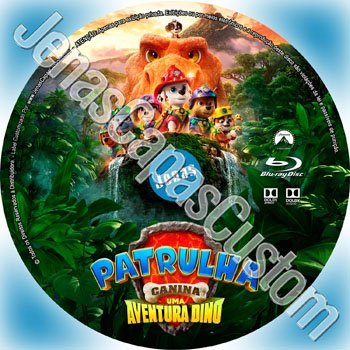 Label Blu-ray Patrulha Canina - Uma Aventura Dino