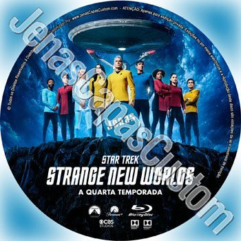 Label Blu-ray Star Trek - Strange New Worlds - 4ª Temporada