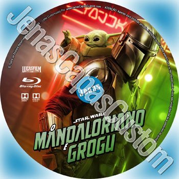 Label Blu-ray Star Wars - O Mandaloriano E Grogu